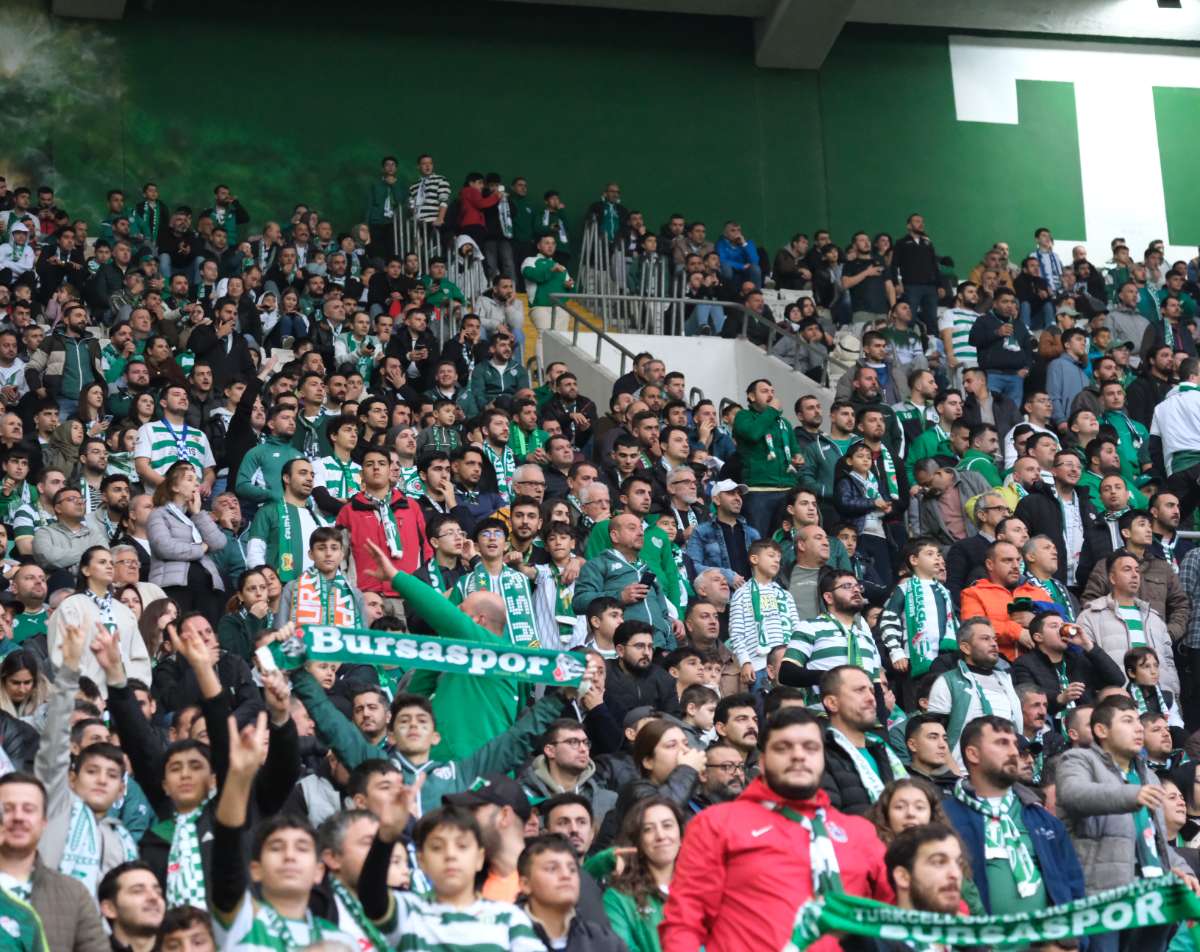 (ÖZEL) Bursaspor - Fethiyespor taraftar fotoğrafları 1