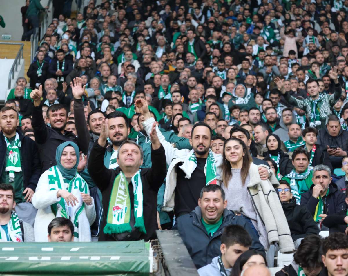 (ÖZEL) Bursaspor - Fethiyespor taraftar fotoğrafları 1