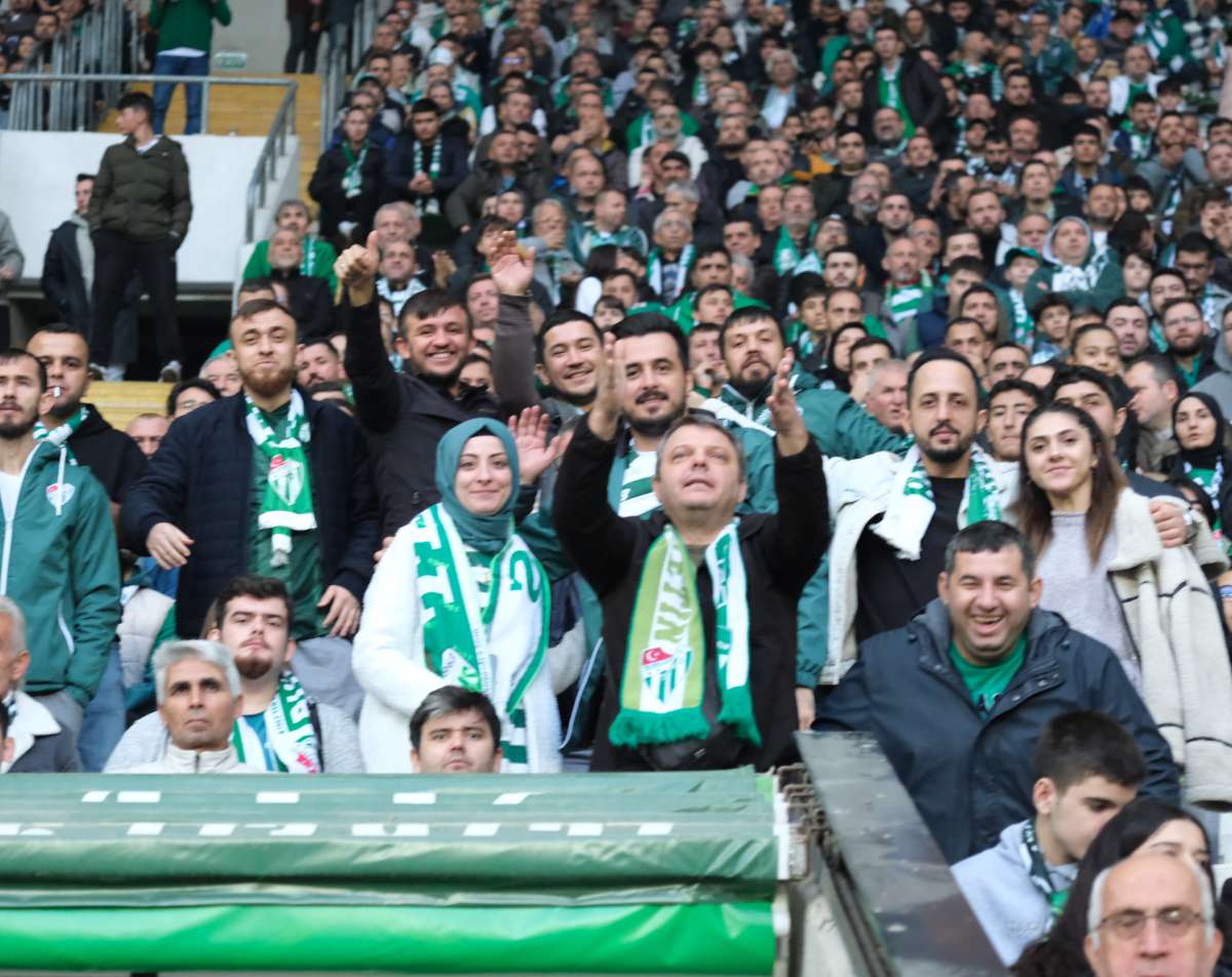 (ÖZEL) Bursaspor - Fethiyespor taraftar fotoğrafları 1