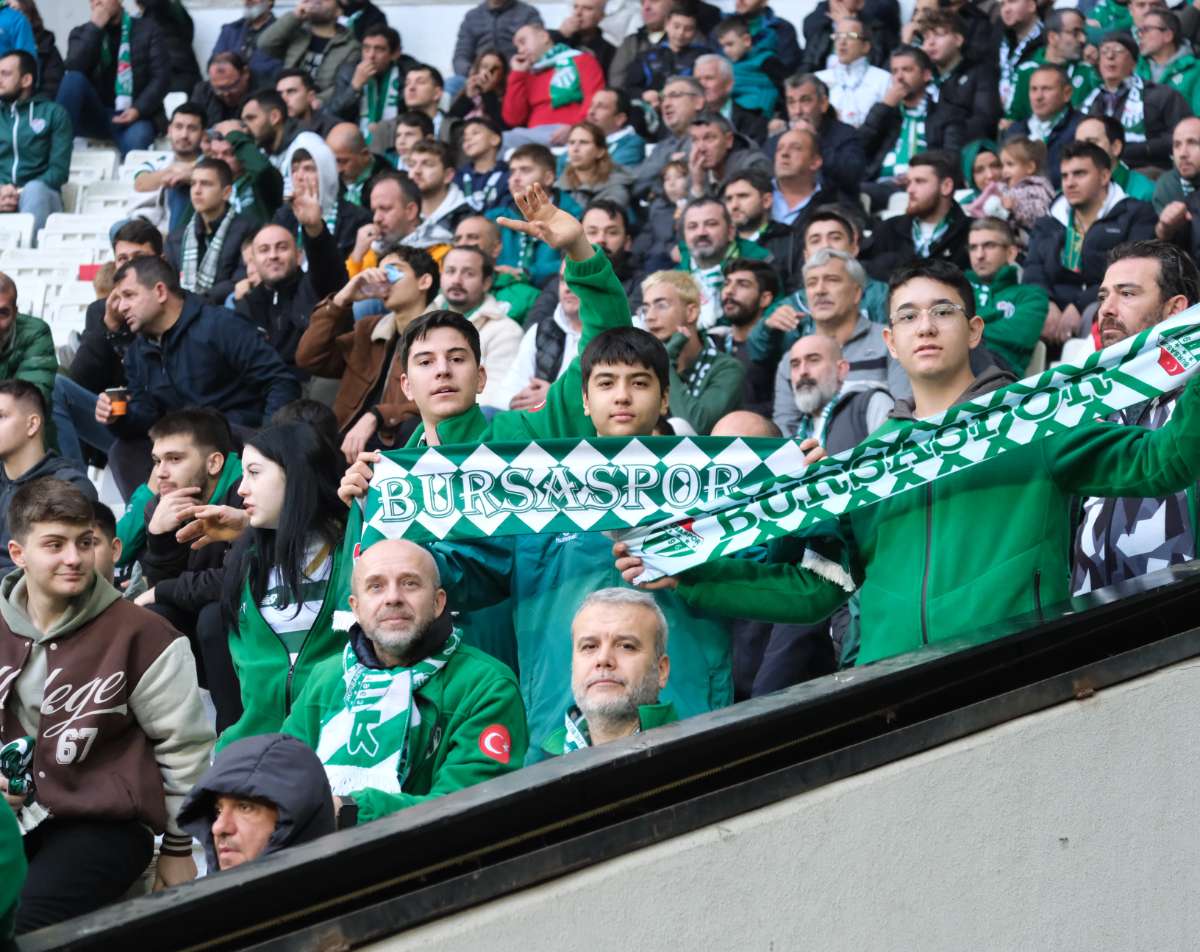 (ÖZEL) Bursaspor - Fethiyespor taraftar fotoğrafları 1