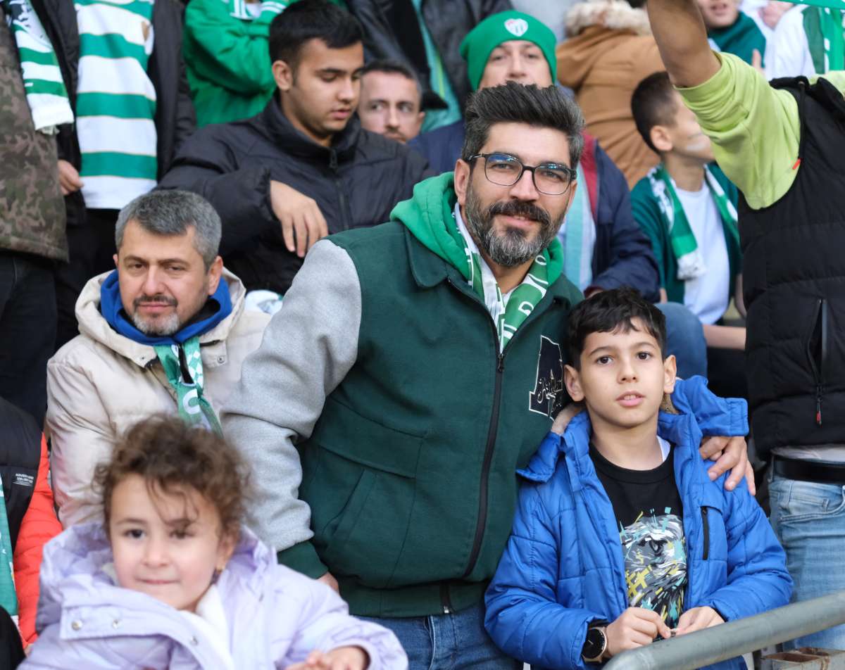 (ÖZEL) Bursaspor - Fethiyespor taraftar fotoğrafları 1