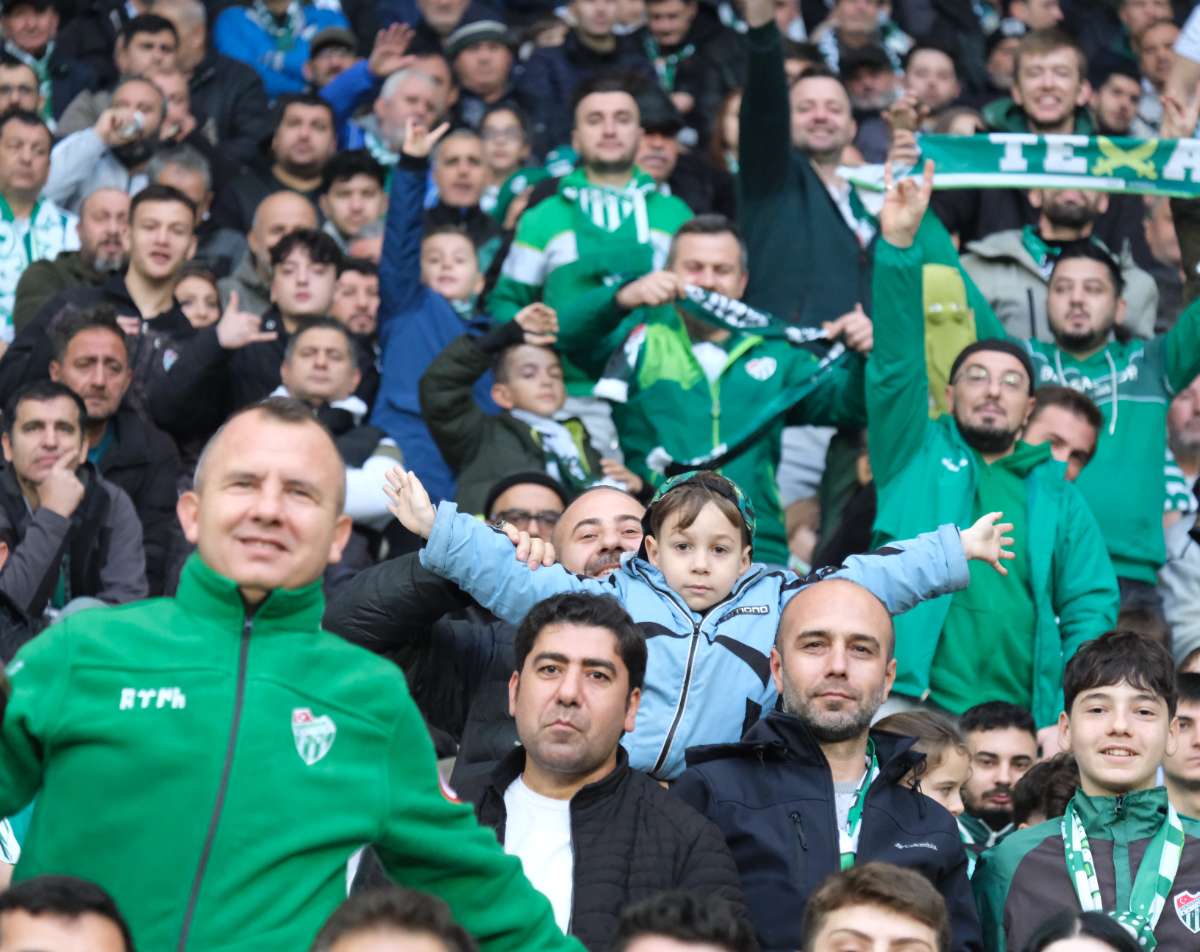 (ÖZEL) Bursaspor - Fethiyespor taraftar fotoğrafları 1