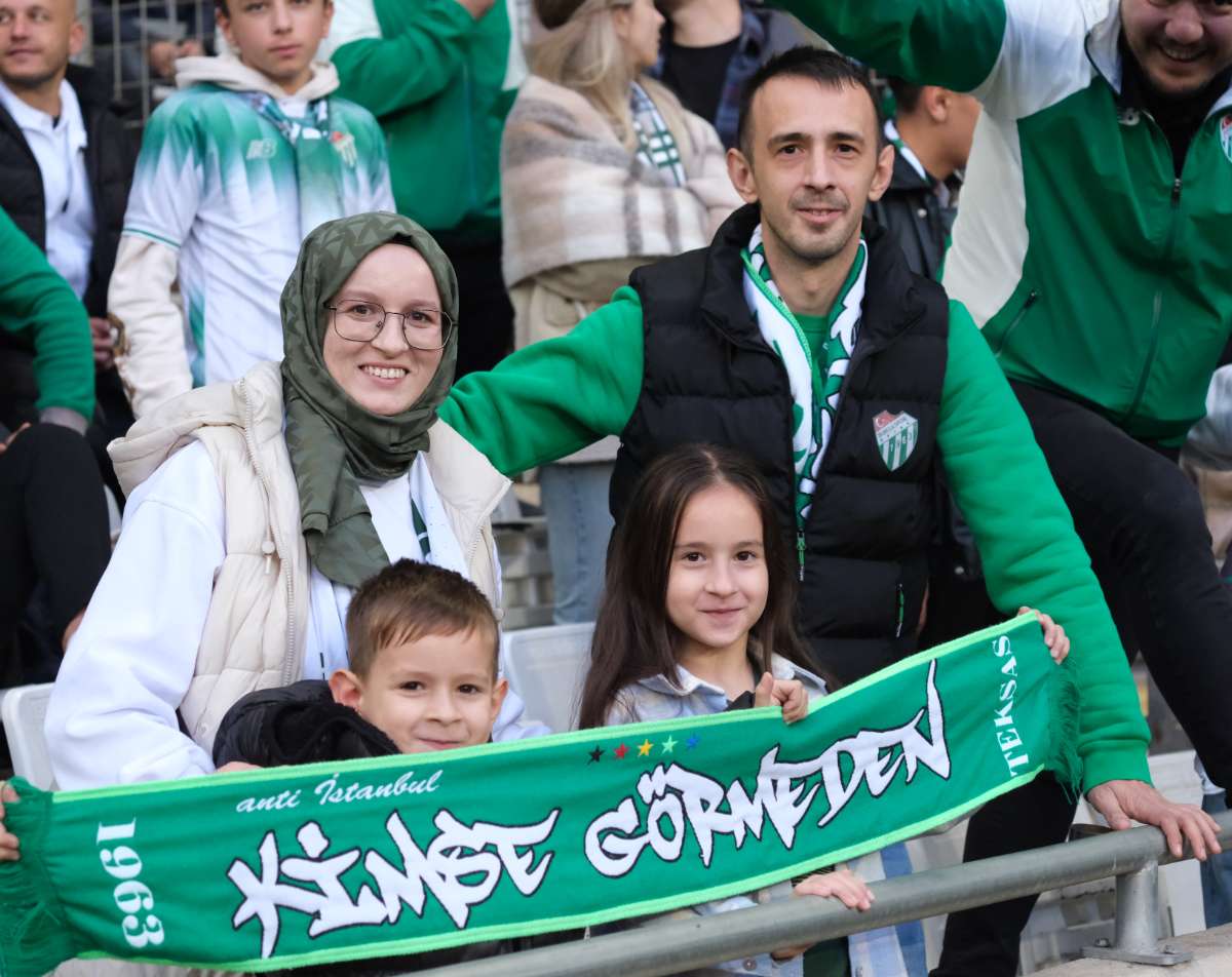(ÖZEL) Bursaspor - Fethiyespor taraftar fotoğrafları 1