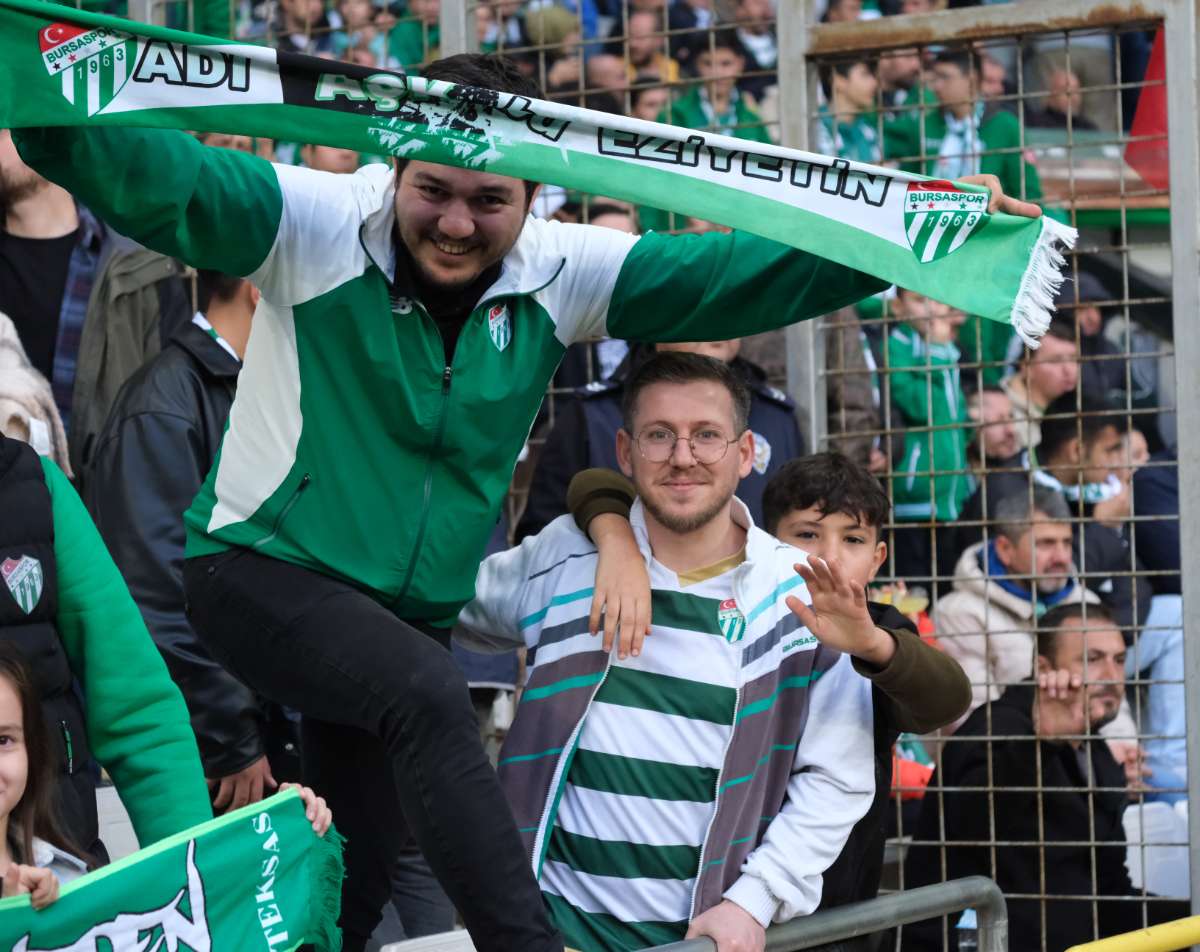 (ÖZEL) Bursaspor - Fethiyespor taraftar fotoğrafları 1