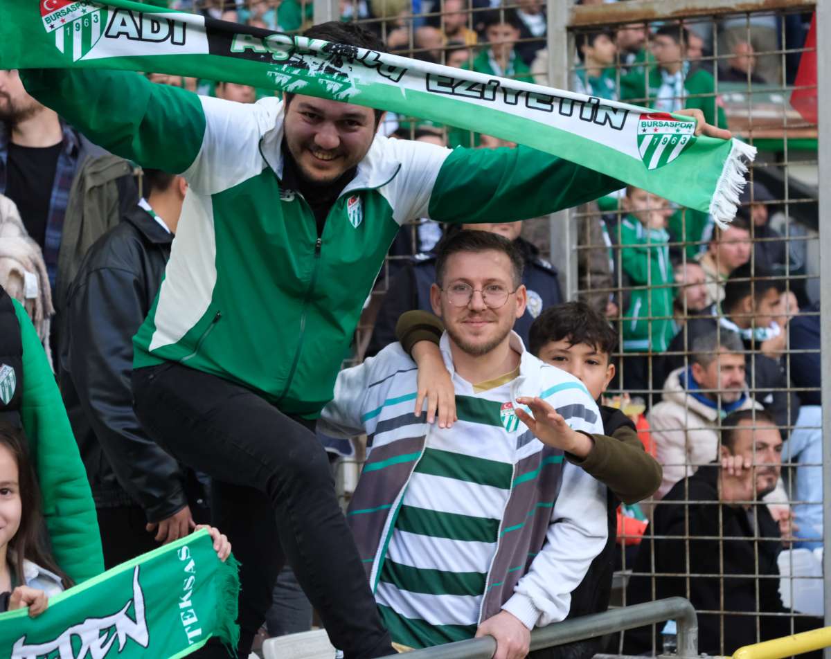 (ÖZEL) Bursaspor - Fethiyespor taraftar fotoğrafları 1