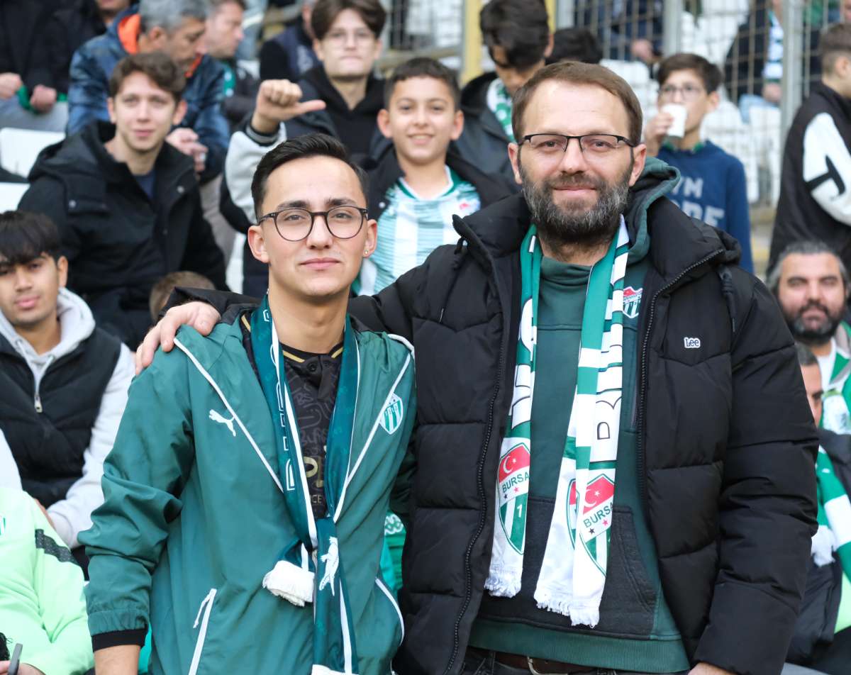 (ÖZEL) Bursaspor - Fethiyespor taraftar fotoğrafları 1