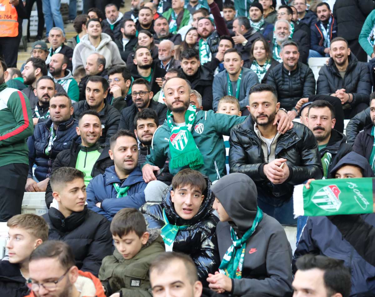 (ÖZEL) Bursaspor - Fethiyespor taraftar fotoğrafları 1