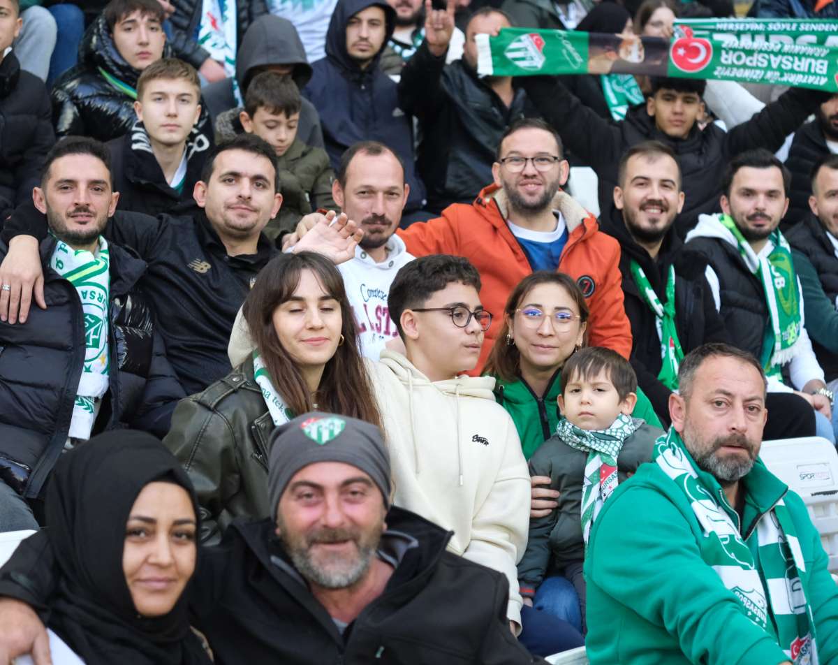 (ÖZEL) Bursaspor - Fethiyespor taraftar fotoğrafları 1