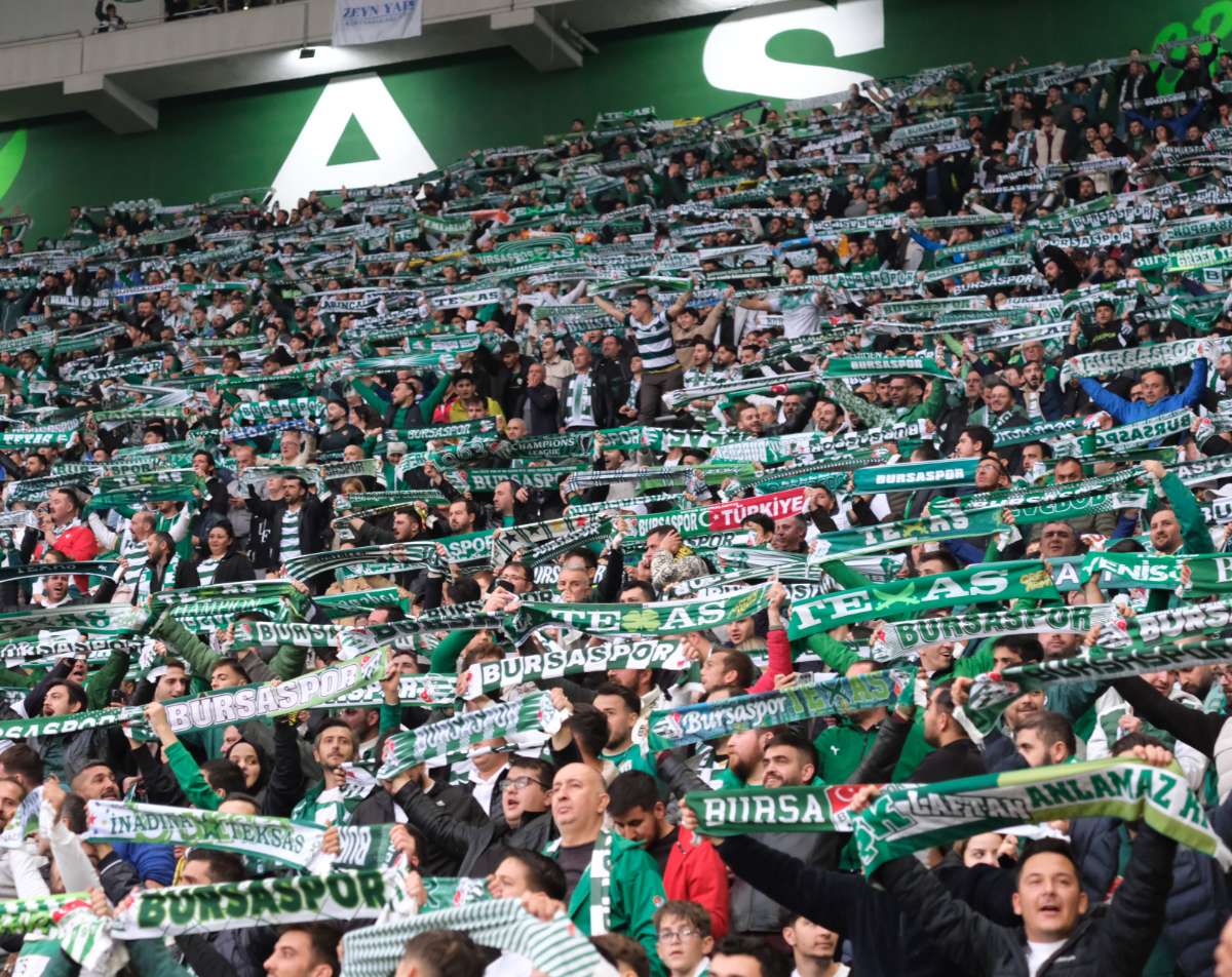 (ÖZEL) Bursaspor - Fethiyespor taraftar fotoğrafları 1