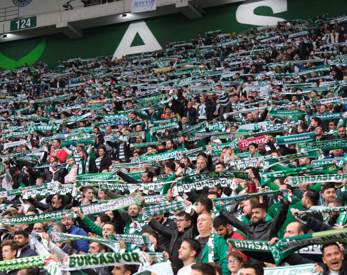 (ÖZEL) Bursaspor - Fethiyespor taraftar fotoğrafları 1