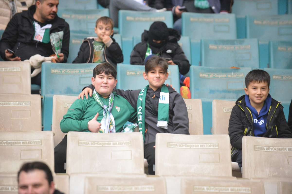 (ÖZEL) Bursaspor - Fethiyespor taraftar fotoğrafları 2