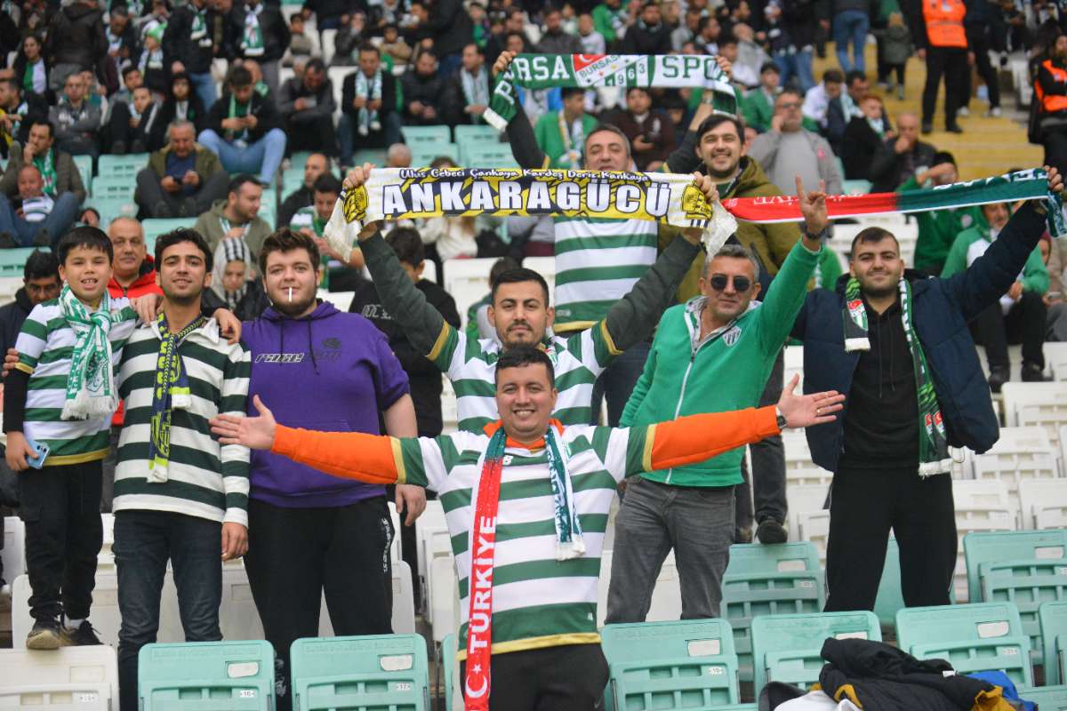 (ÖZEL) Bursaspor - Fethiyespor taraftar fotoğrafları 2