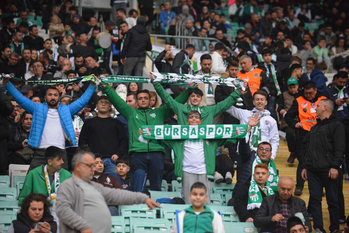 (ÖZEL) Bursaspor - Fethiyespor taraftar fotoğrafları 2