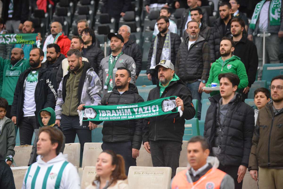 (ÖZEL) Bursaspor - Fethiyespor taraftar fotoğrafları 2