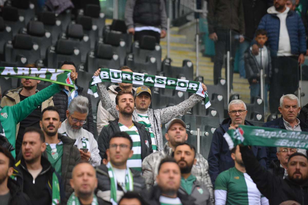 (ÖZEL) Bursaspor - Fethiyespor taraftar fotoğrafları 2