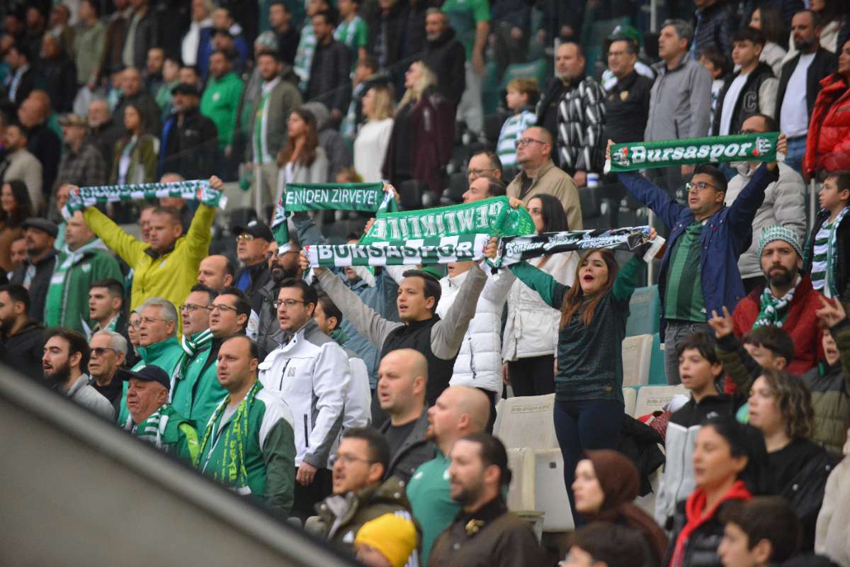 (ÖZEL) Bursaspor - Fethiyespor taraftar fotoğrafları 2