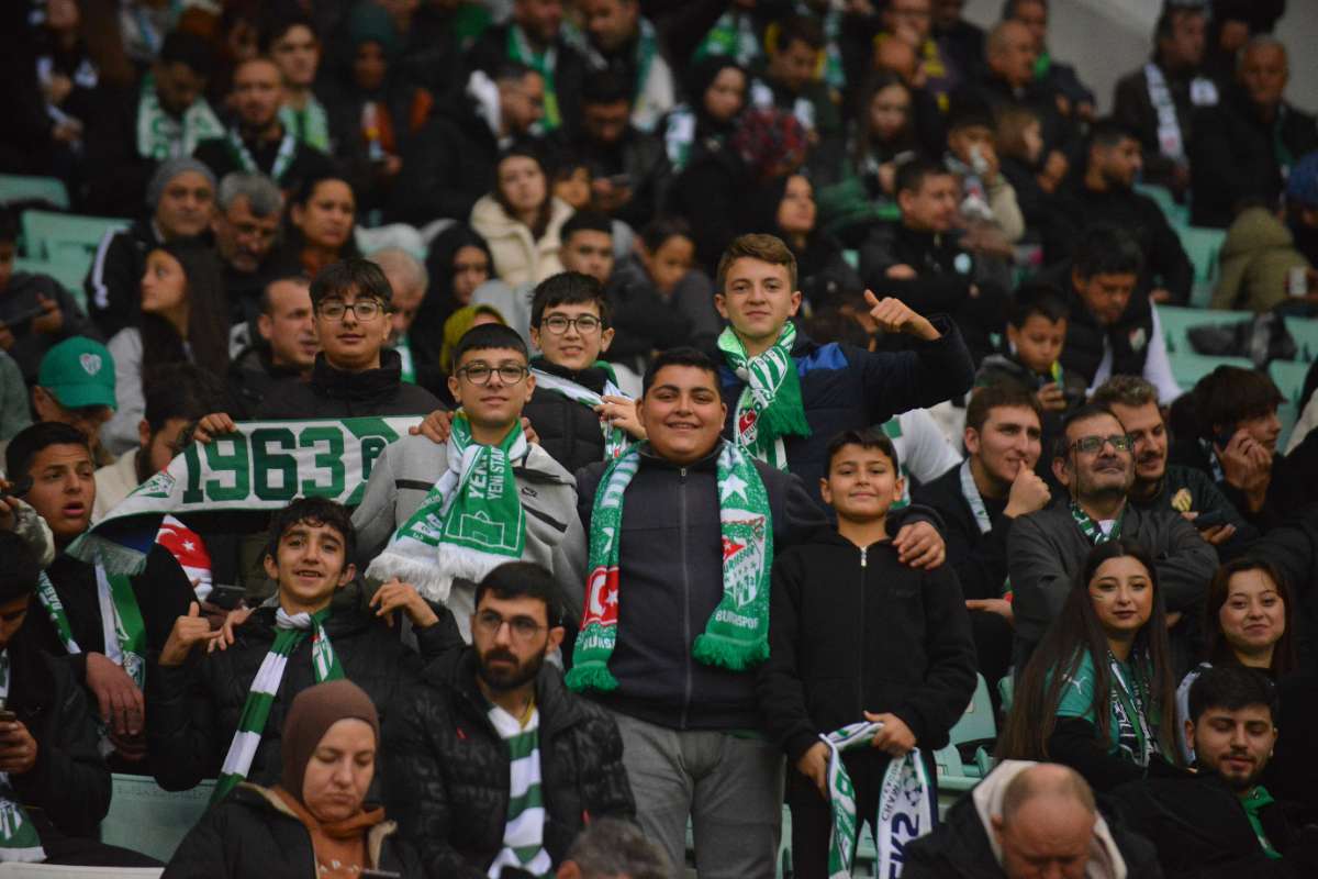 (ÖZEL) Bursaspor - Fethiyespor taraftar fotoğrafları 2