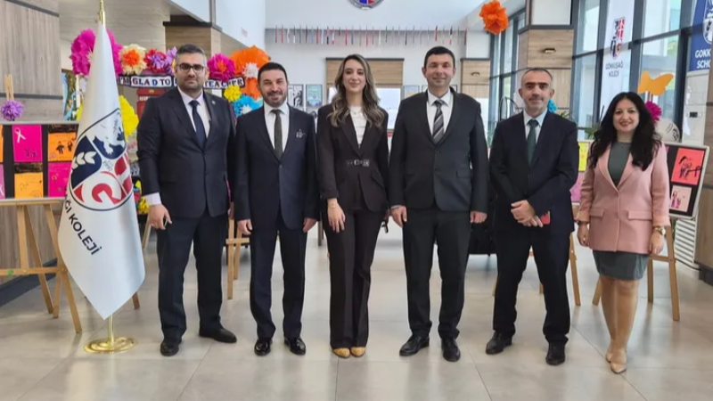 KalDer Bursa'dan Gökkuşağı Cambridge International School'a ziyaret