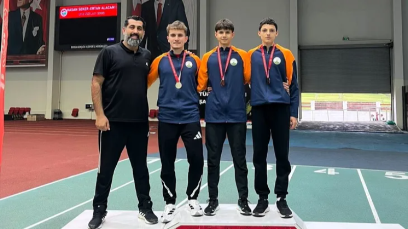 Osmangazili atletlerden büyük başarı