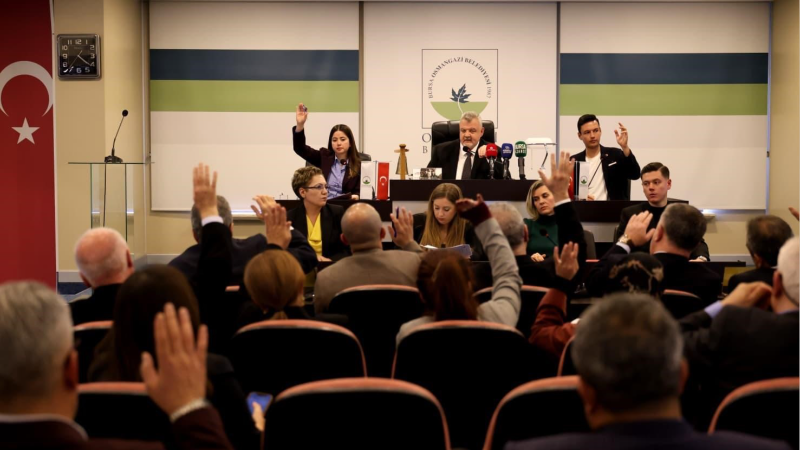 Osmangazi’de yılın son meclis toplantısı gerçekleştirildi