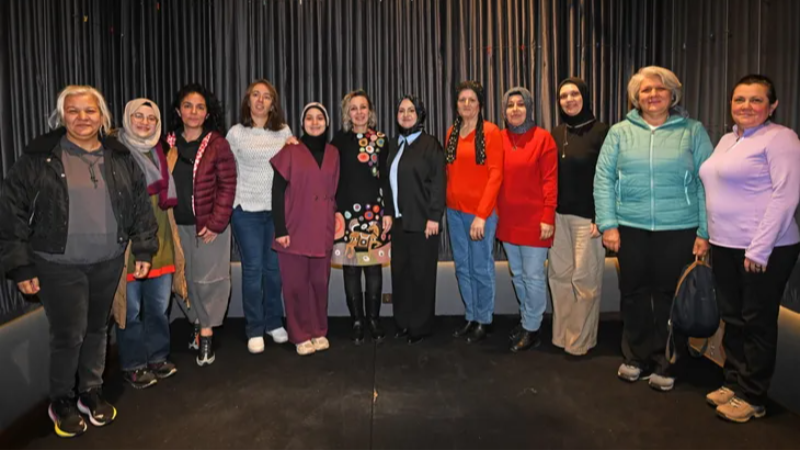 Osmangazi'de emekten sanata uzanan yolculuk ilham oldu