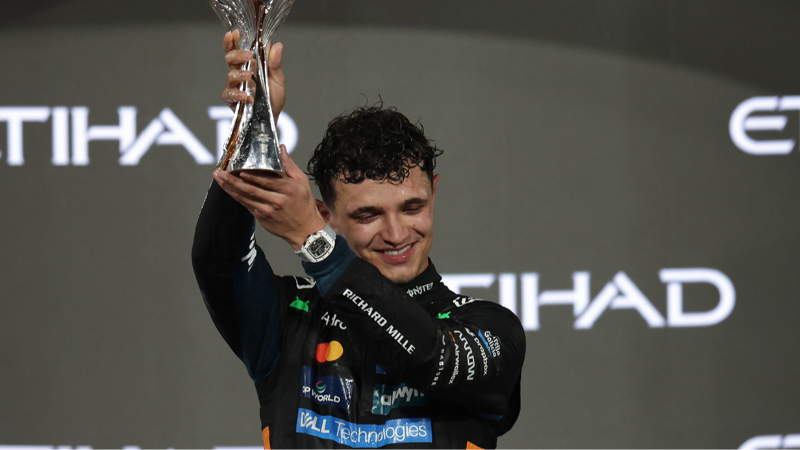 Formula 1’de şampiyon Lando Norris