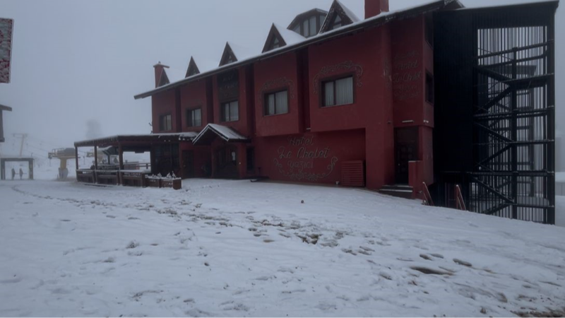 Uludağ’da kar var oteller kapalı