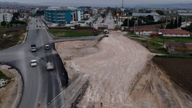Yenişehir'in giriş çıkışlarında büyük revizyon