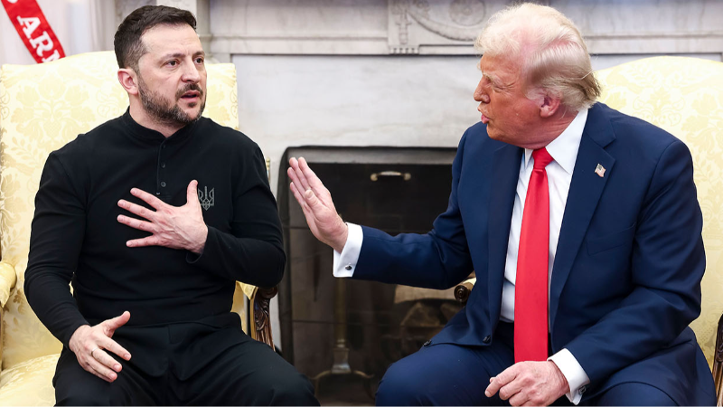 Trump’tan Zelenskiy’ye barış müzakeresi tepkisi!