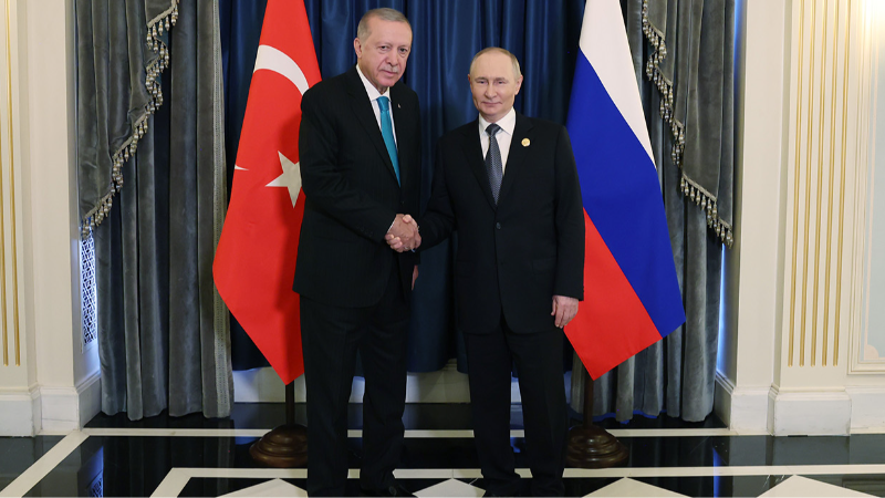 Kremlin: "Putin, yarın Türkmenistan’da Erdoğan ile görüşecek"
