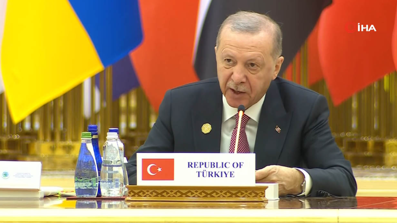 Cumhurbaşkanı Erdoğan: "Uluslararası toplumun, Filistin'e borcunu ödeme zamanı gelmiştir''