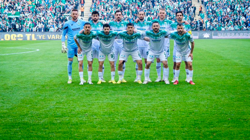 Bursaspor'un Ankara Demirspor maçı 11'i belli oldu