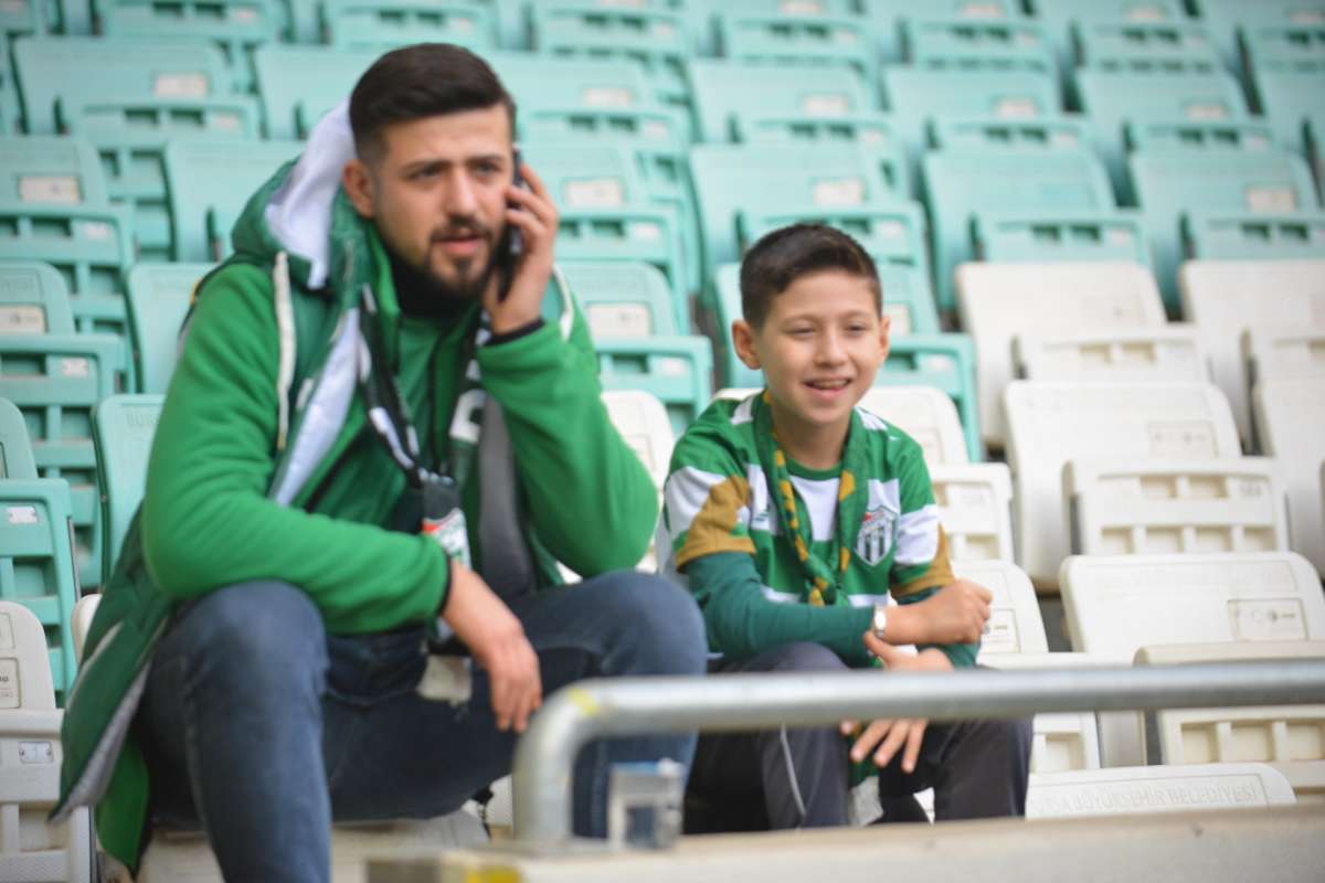 (ÖZEL) Bursaspor - Ankara Demirspor taraftar fotoğrafları 2