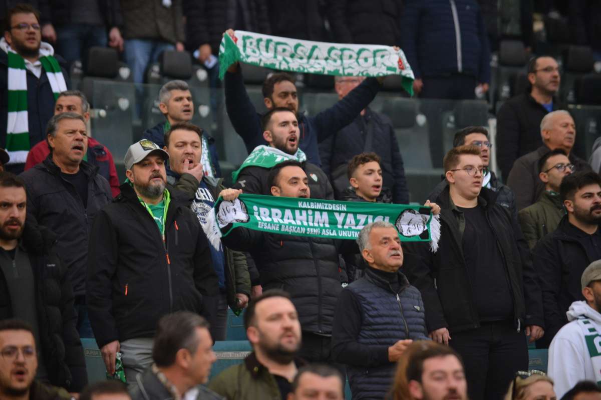 (ÖZEL) Bursaspor - Ankara Demirspor taraftar fotoğrafları 2