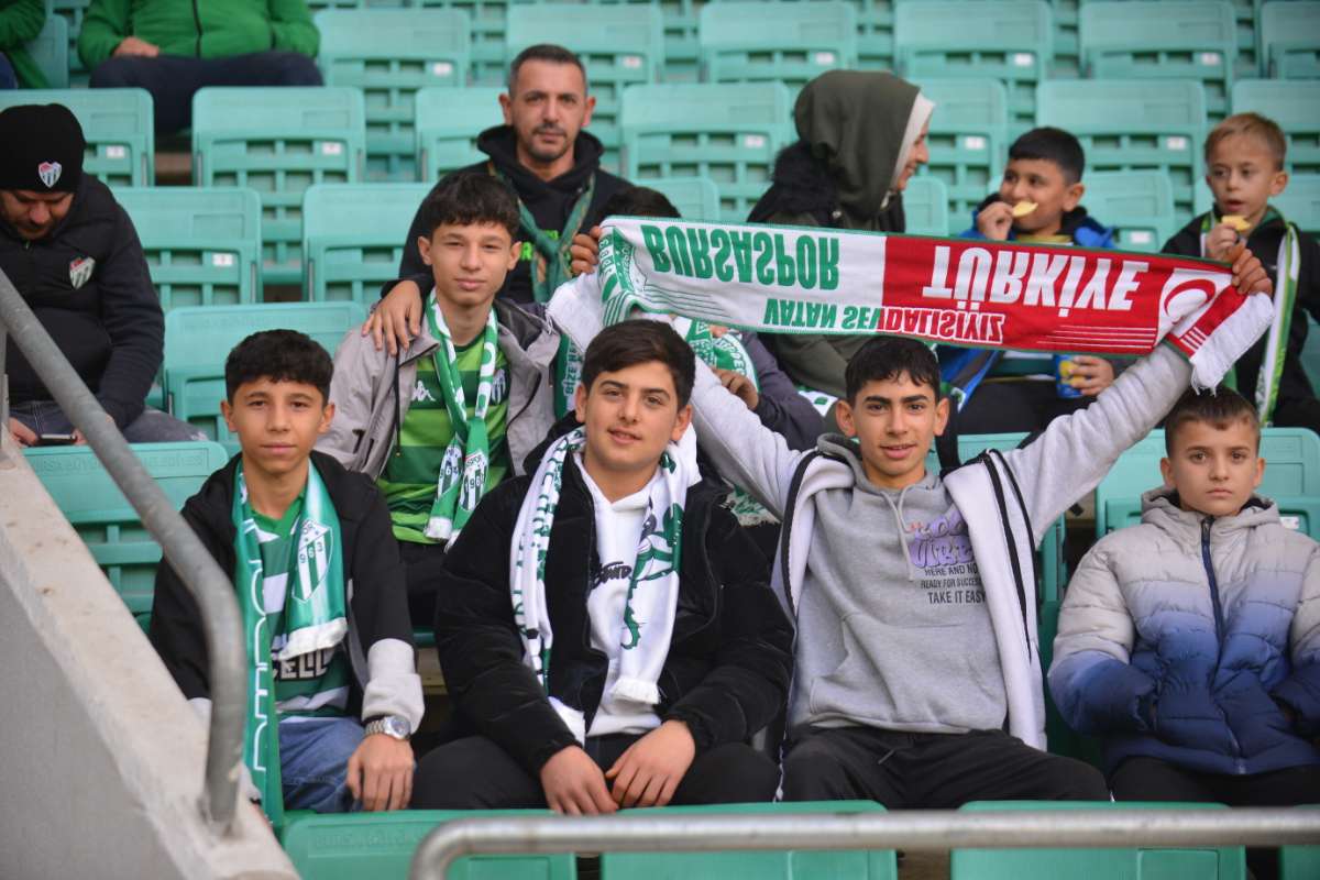 (ÖZEL) Bursaspor - Ankara Demirspor taraftar fotoğrafları 2