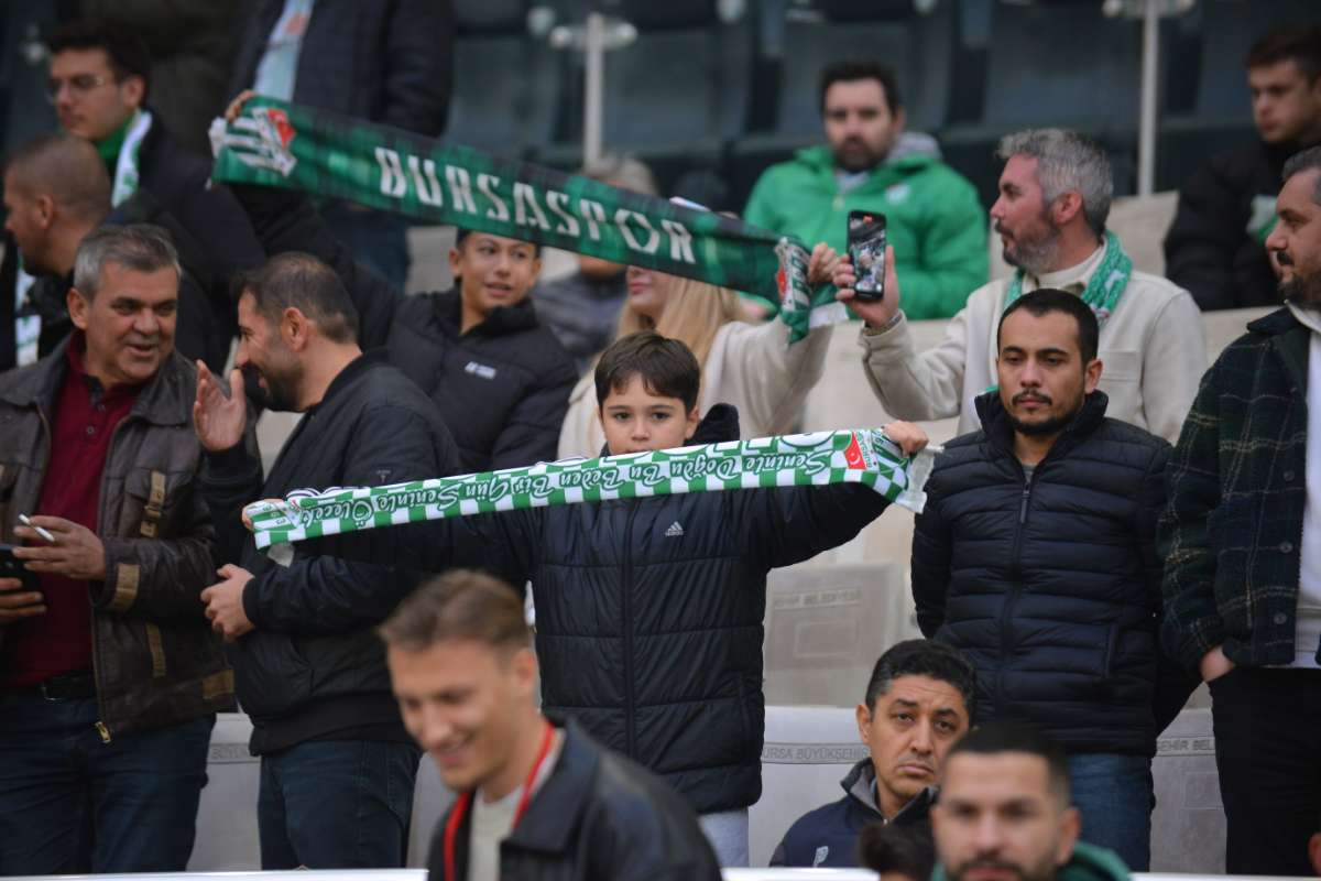 (ÖZEL) Bursaspor - Ankara Demirspor taraftar fotoğrafları 2