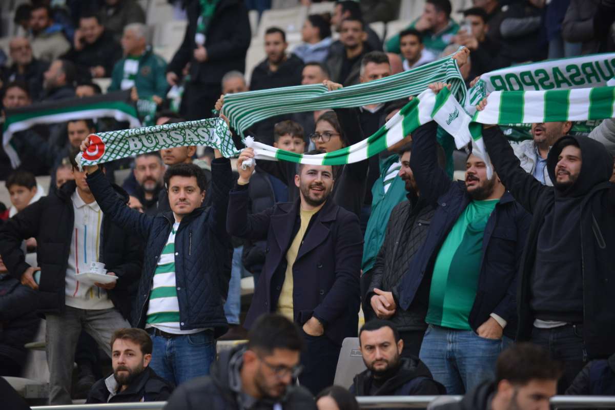 (ÖZEL) Bursaspor - Ankara Demirspor taraftar fotoğrafları 2