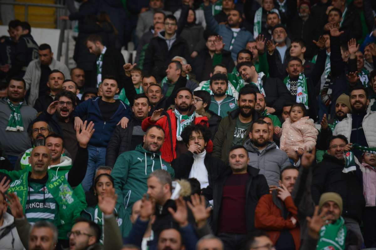 (ÖZEL) Bursaspor - Ankara Demirspor taraftar fotoğrafları 2