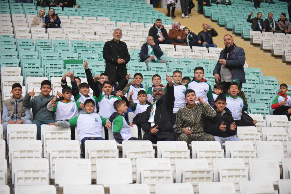 (ÖZEL) Bursaspor - Ankara Demirspor taraftar fotoğrafları 2