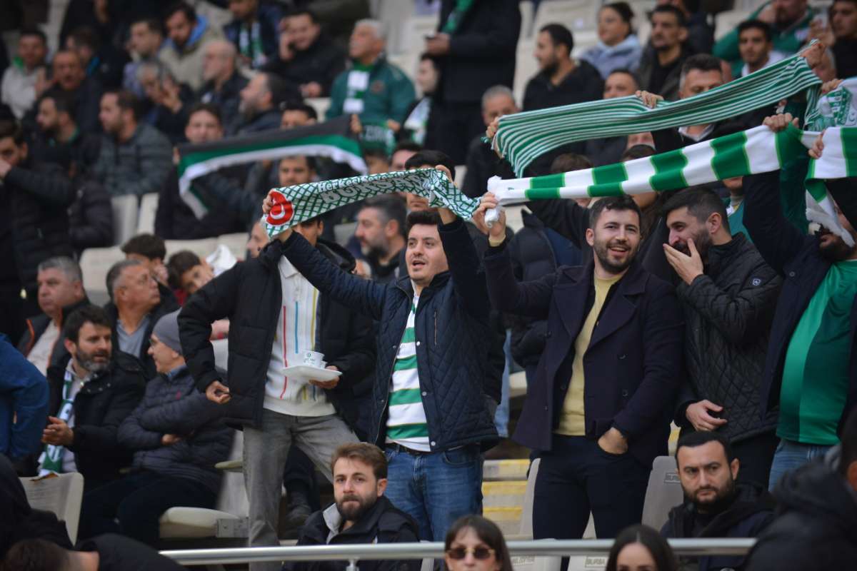 (ÖZEL) Bursaspor - Ankara Demirspor taraftar fotoğrafları 2