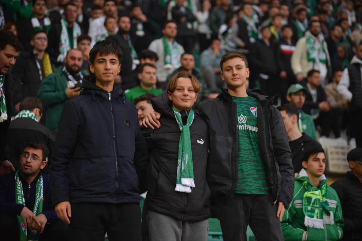 (ÖZEL) Bursaspor - Ankara Demirspor taraftar fotoğrafları 2