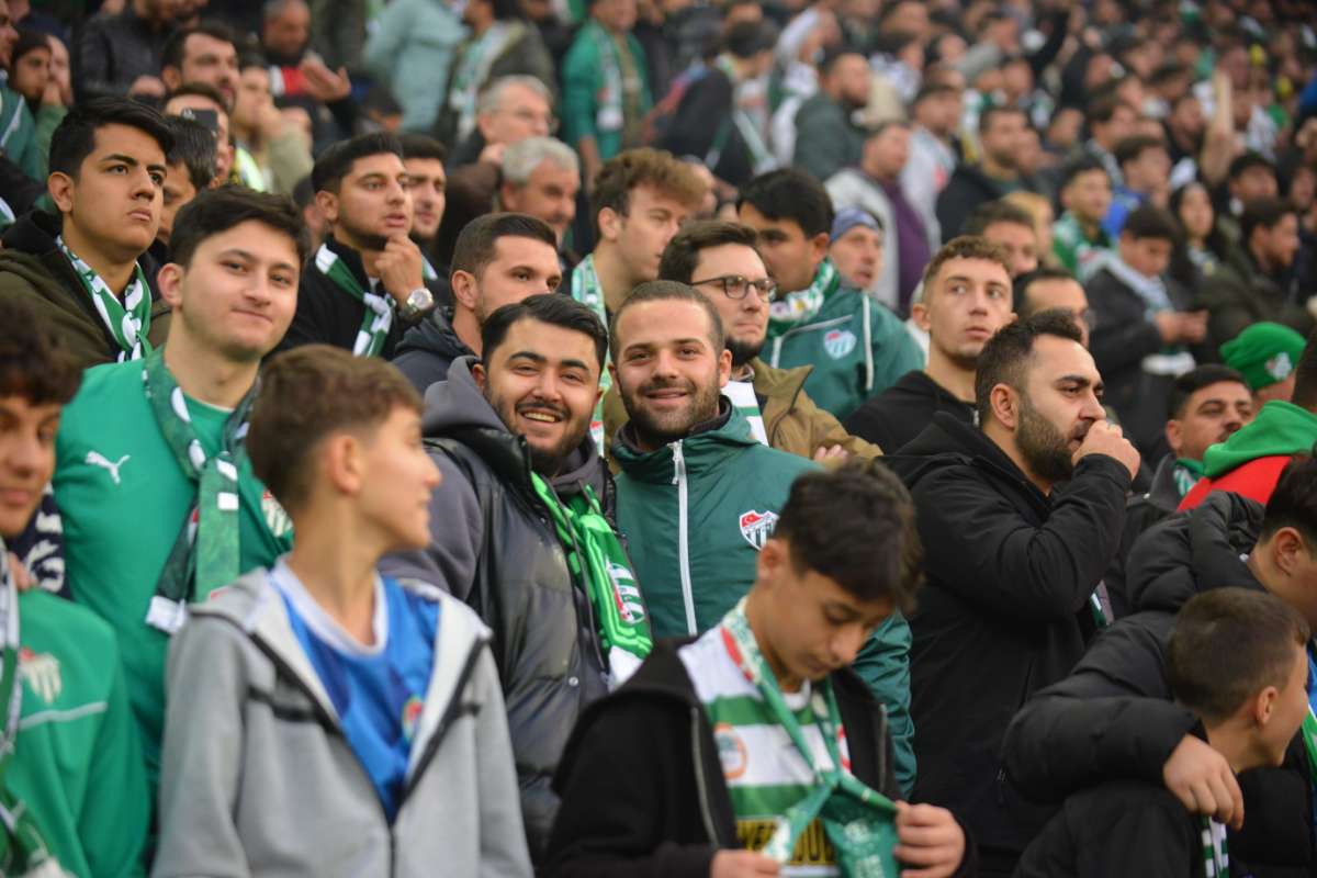 (ÖZEL) Bursaspor - Ankara Demirspor taraftar fotoğrafları 2
