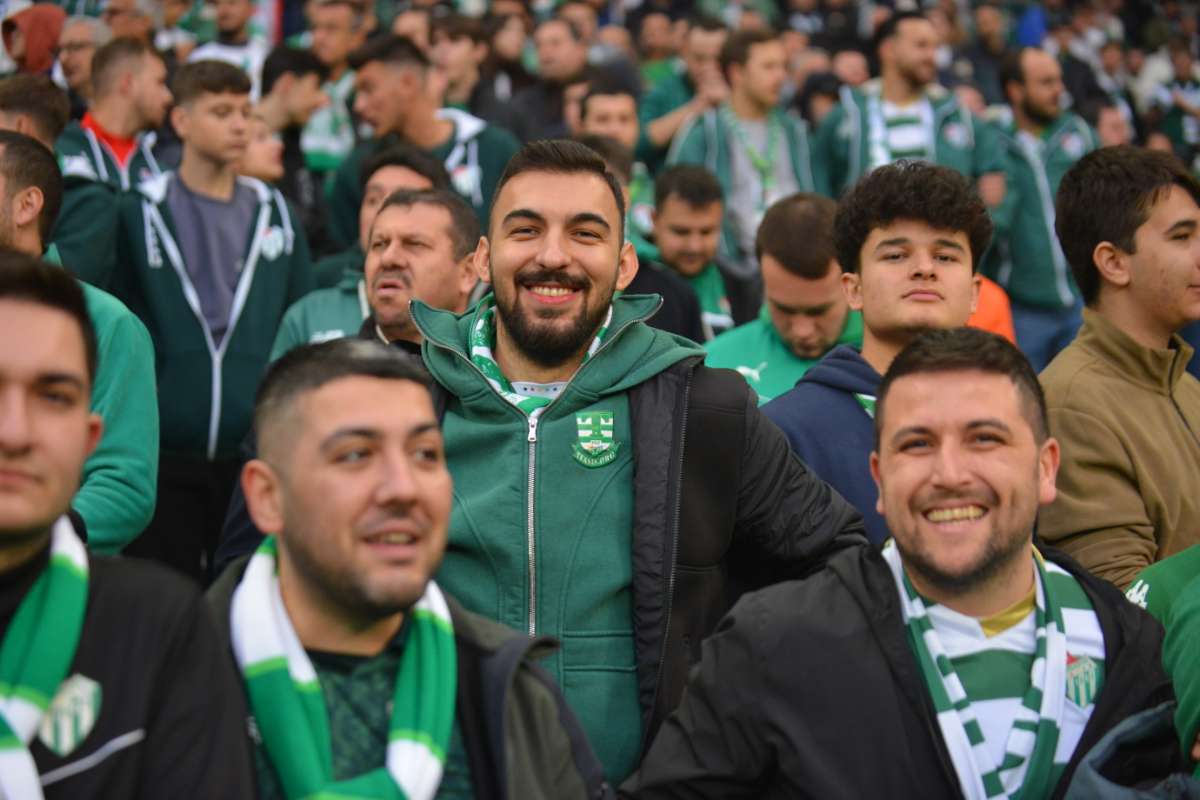 (ÖZEL) Bursaspor - Ankara Demirspor taraftar fotoğrafları 2
