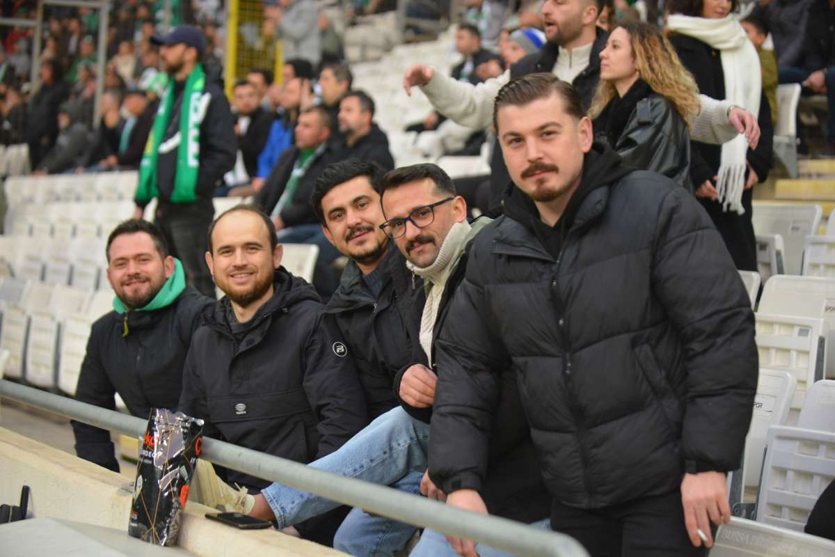 (ÖZEL) Bursaspor - Ankara Demirspor taraftar fotoğrafları 2