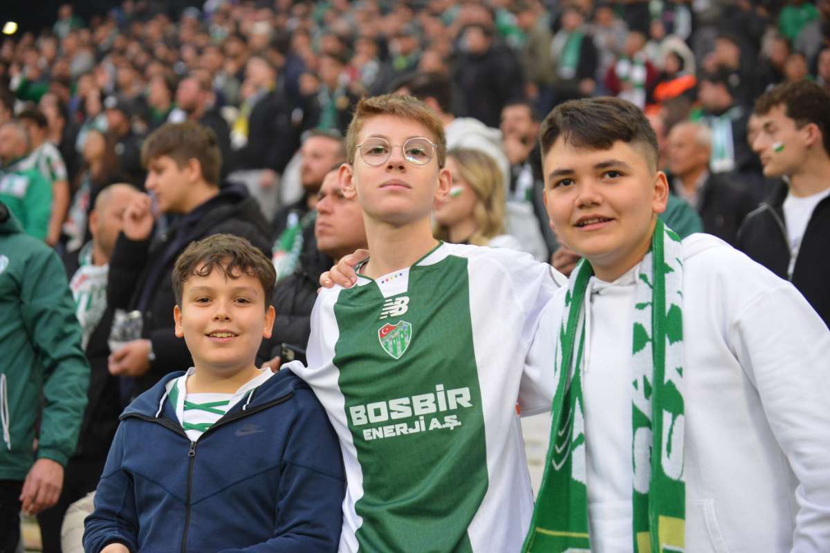 (ÖZEL) Bursaspor - Ankara Demirspor taraftar fotoğrafları 2