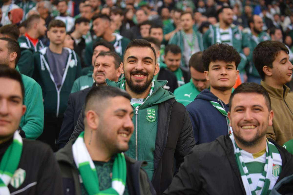 (ÖZEL) Bursaspor - Ankara Demirspor taraftar fotoğrafları 2