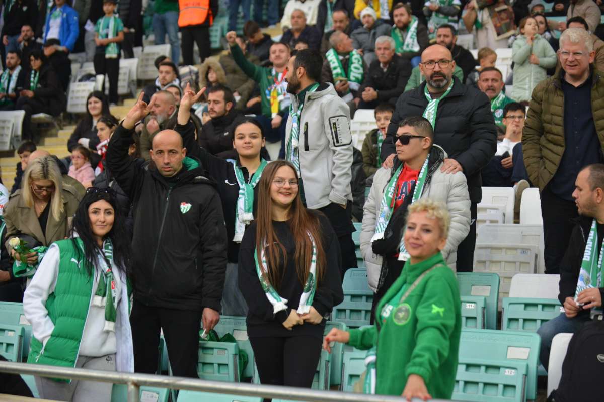 (ÖZEL) Bursaspor - Ankara Demirspor taraftar fotoğrafları 2