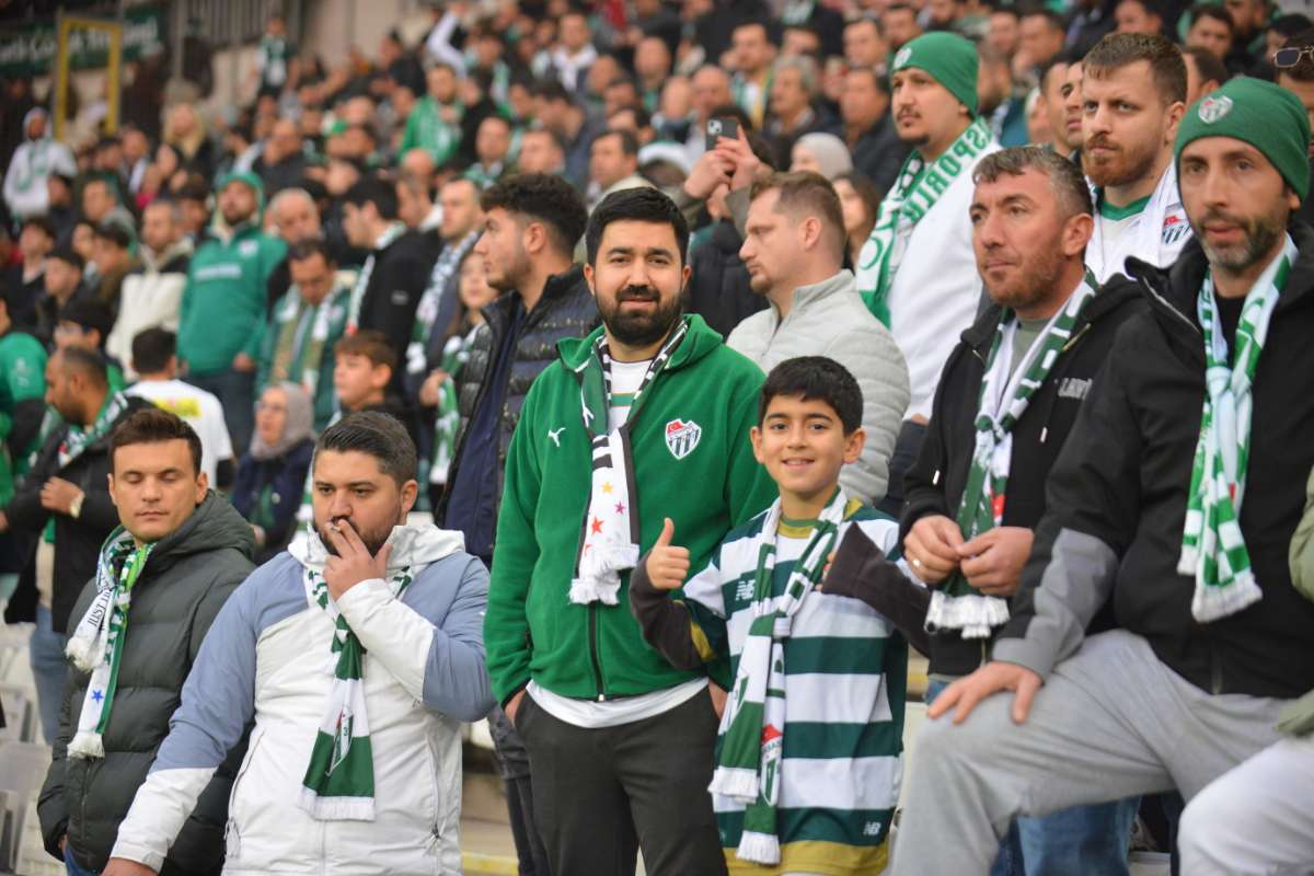 (ÖZEL) Bursaspor - Ankara Demirspor taraftar fotoğrafları 2