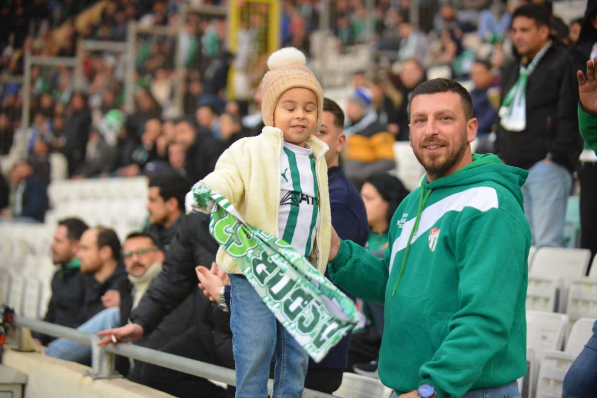 (ÖZEL) Bursaspor - Ankara Demirspor taraftar fotoğrafları 2