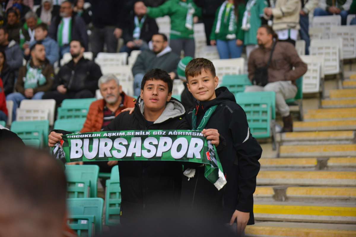 (ÖZEL) Bursaspor - Ankara Demirspor taraftar fotoğrafları 2